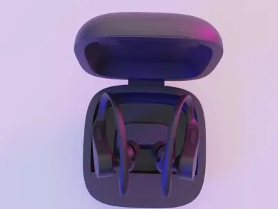 BEATS POWERBEATS PRO NAVY Low-poly 3D model