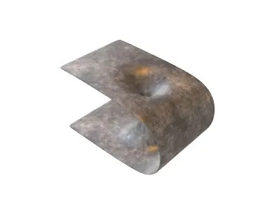 Wormhole v3 003 Low-poly 3D model