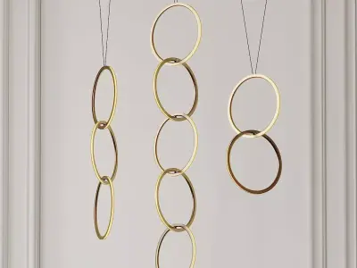 Circus 500 Pendant by Resident Studio 3D model