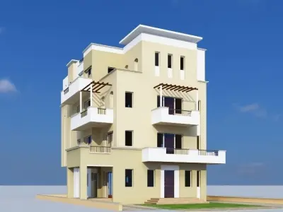 Mediterranean Villa 3D model