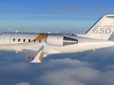  Bombardier Challenger 650 Business Jet 