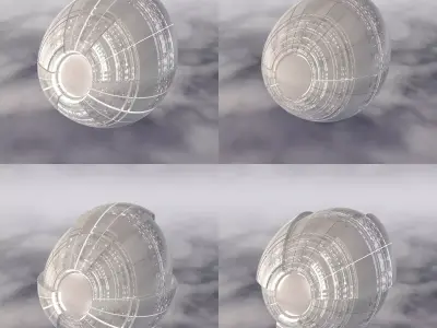 Sci-Fi Spaceship A 004 3D model