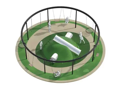 Kids Playground 3 3D model