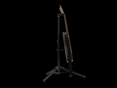 Manuel Ramirez 1908 Maple Flamenco Classical Guitar 3D model