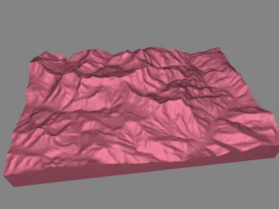 Terrain 6 3D model