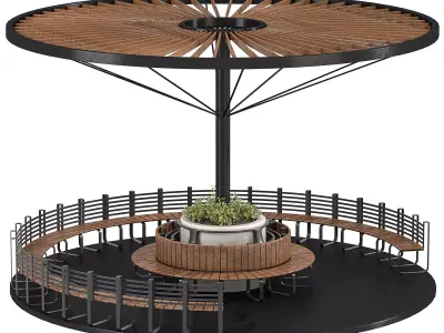 Urban Furniture 13 3D model