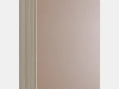 PAX Wardrobe frame 12 Low-poly 3D model