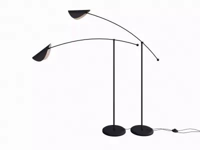 Minimalist Floor Lamp 3D model