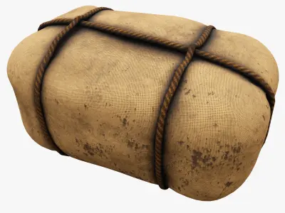 Market  Asset Low-poly 3D model