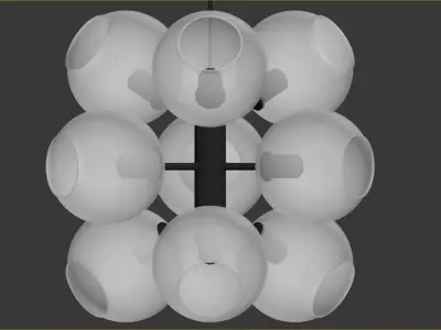 Tage pendant Green 3D model