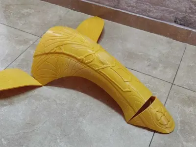 Stargate Jaffa Cosplay Cowl 3D print model 3D print model