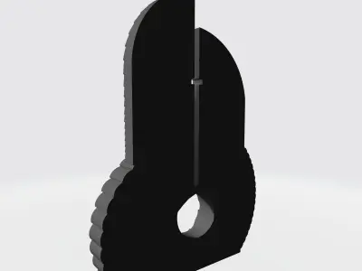 swan monument 3D model