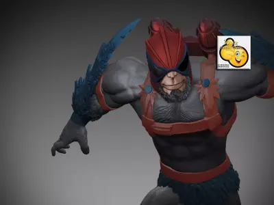 Stratos from Motu Masters of the universe WInky fan art 3D print model