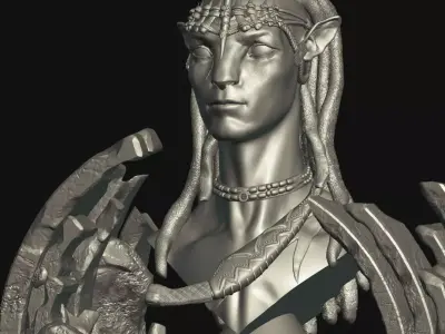 Jack Sully Navi Bust 3D print model