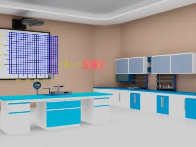 Charles Law lab  3D model