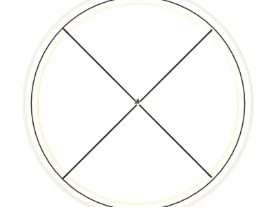 Trian Floor Lamp R30081 3D model