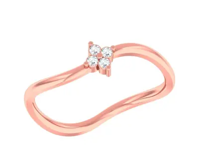 Women Ring 3D print model 117
