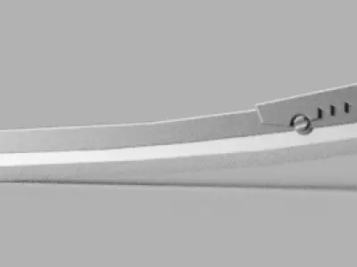 LED Katana 3D print model