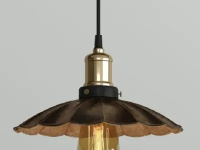 Hanging lamp LOFT HOUSE P-118 3D model