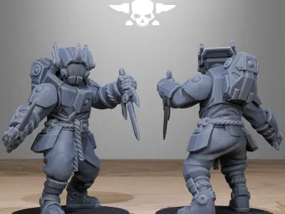 Tarion Melee Infantry 3D print model