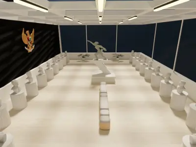 Museum Dwipantara 3D model