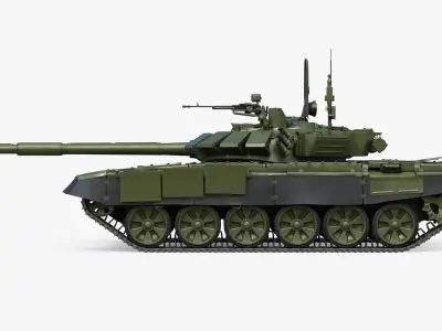  T-72 B3 Main Battle Tank 
