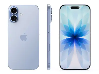 Apple iPhone 17 and Air 2025 3D model