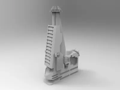 Rhapsody Building Kitbash -- Level 1 3D model