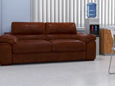  Office Break Room Interior 