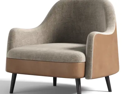 LIT Konyshev armchair 3D model