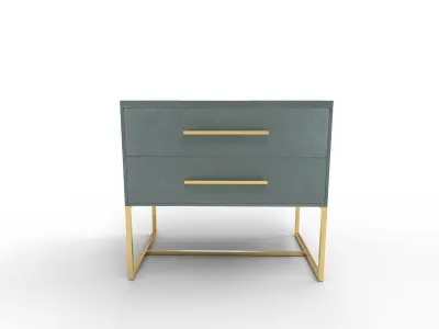 Candelario 2 - Drawer Nightstand 3D model