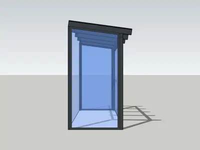Winter garder 3D model