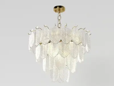 Marcella Hloya Chandelier light 3D model