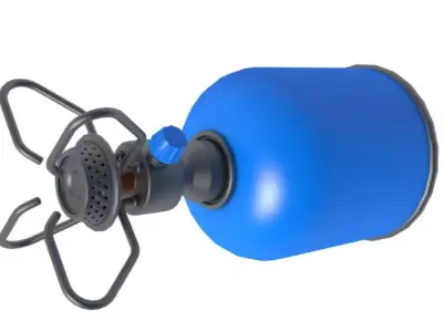 Portable Camping Gas 3D model