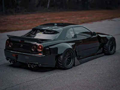 Abandoned Runway HDRI hdr environment 3D model