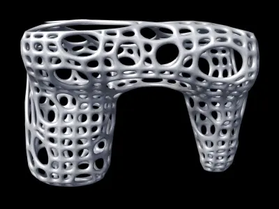 Parametric sculpture 25-37 3D model