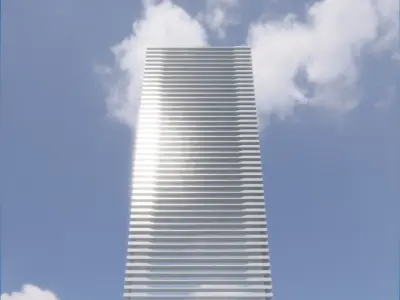 Parametric Building 1a12 3D model