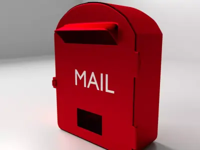 Mailbox mail box 3D model
