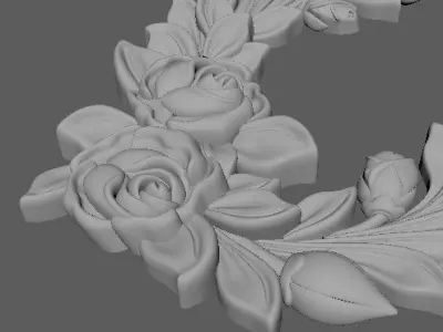 Decor for furniture 3D model 42