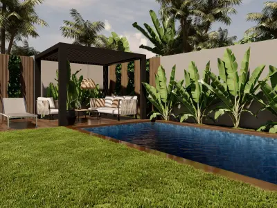 Sketchup exterior Design 3D model