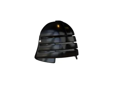 War Helmet V1 005 Low-poly 3D model
