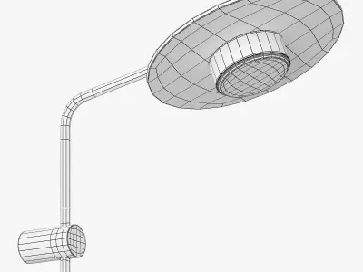 Nowodvorski disk I sconce 3D model