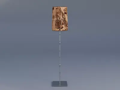 Lamp 3D Model Low-poly 3D model