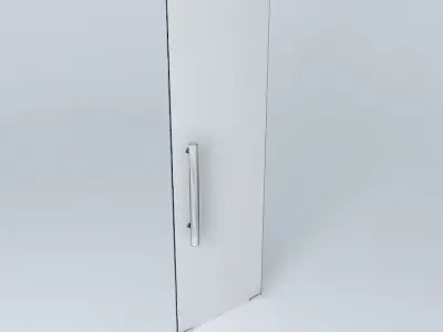 GLASS DOOR Free 3D model