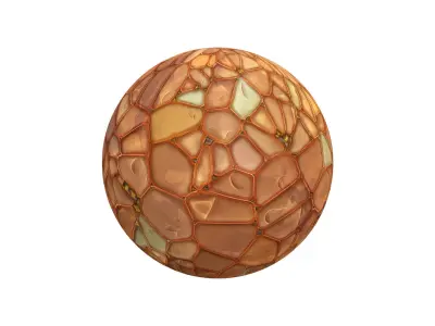 Stylised Rocks Tile Texture