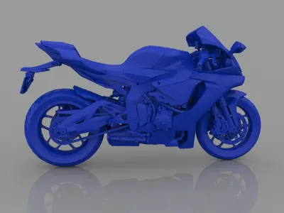 YAMAHA YZF - R1 3D MODEL CUSTOM READY PRINTING STL FILE 3D print model