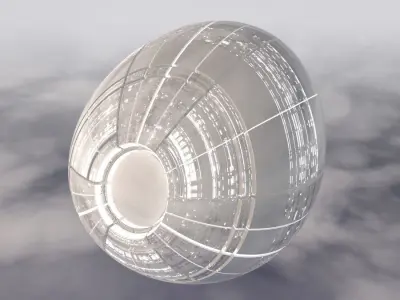 Sci-Fi Spaceship A 004 3D model