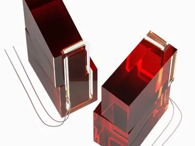 Table lamp Totem 3D model