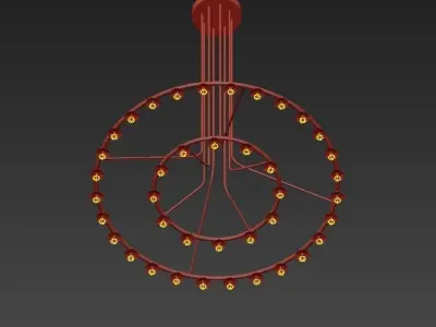 Stardust ceiling 3D model