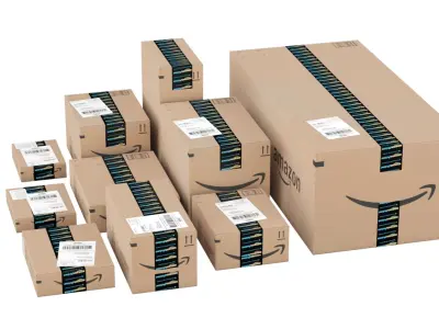  Amazon Cardboard Box 